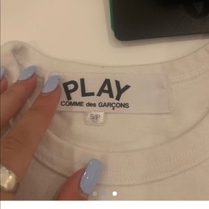 Comme des garçons tee